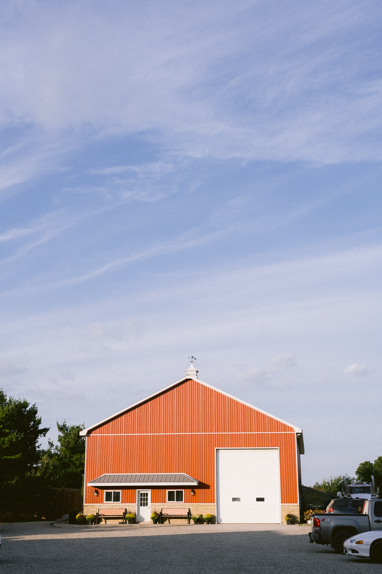 A wedding hall at Cambium Farms.