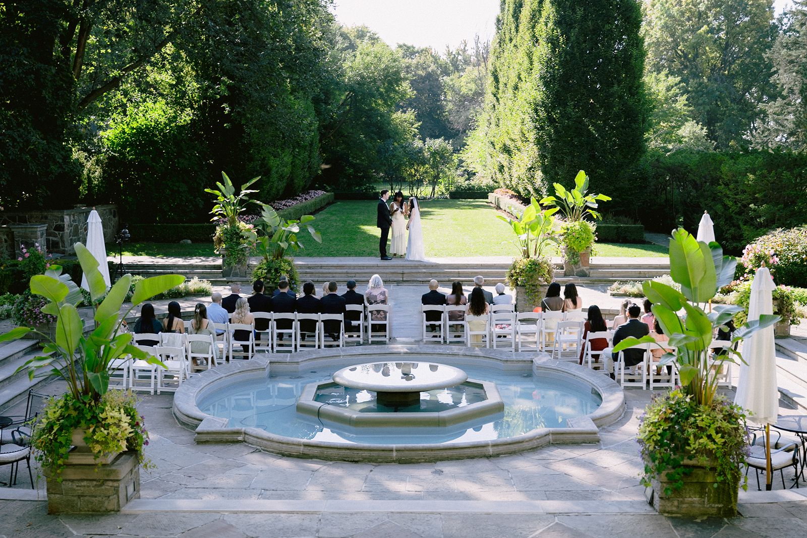 Graydon Hall Manor wedding ceremony