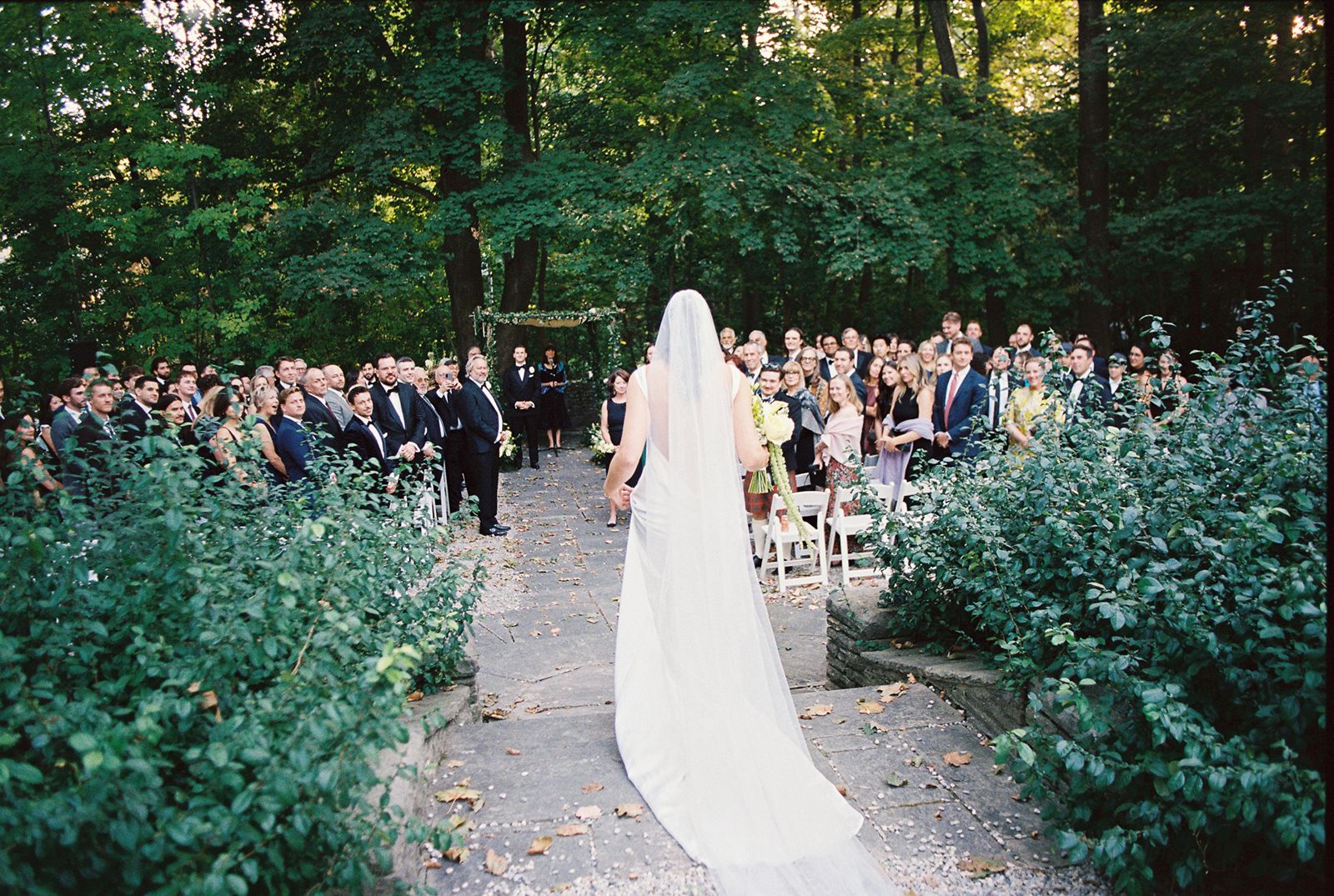 Wedding ceremony at The Estates of Sunnybrook